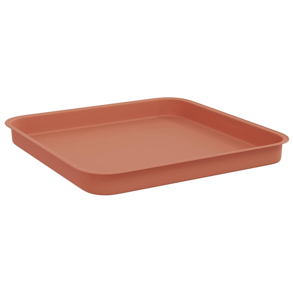 Fyrkantig Blomkruka 24 pcs Murgrön 21 x 21 x 2 cm Plast