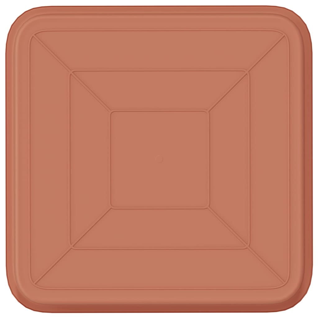 Fyrkantig Blomkruka 24 pcs Murgrön 25,5 x 25,5 x 2,5 cm Plast