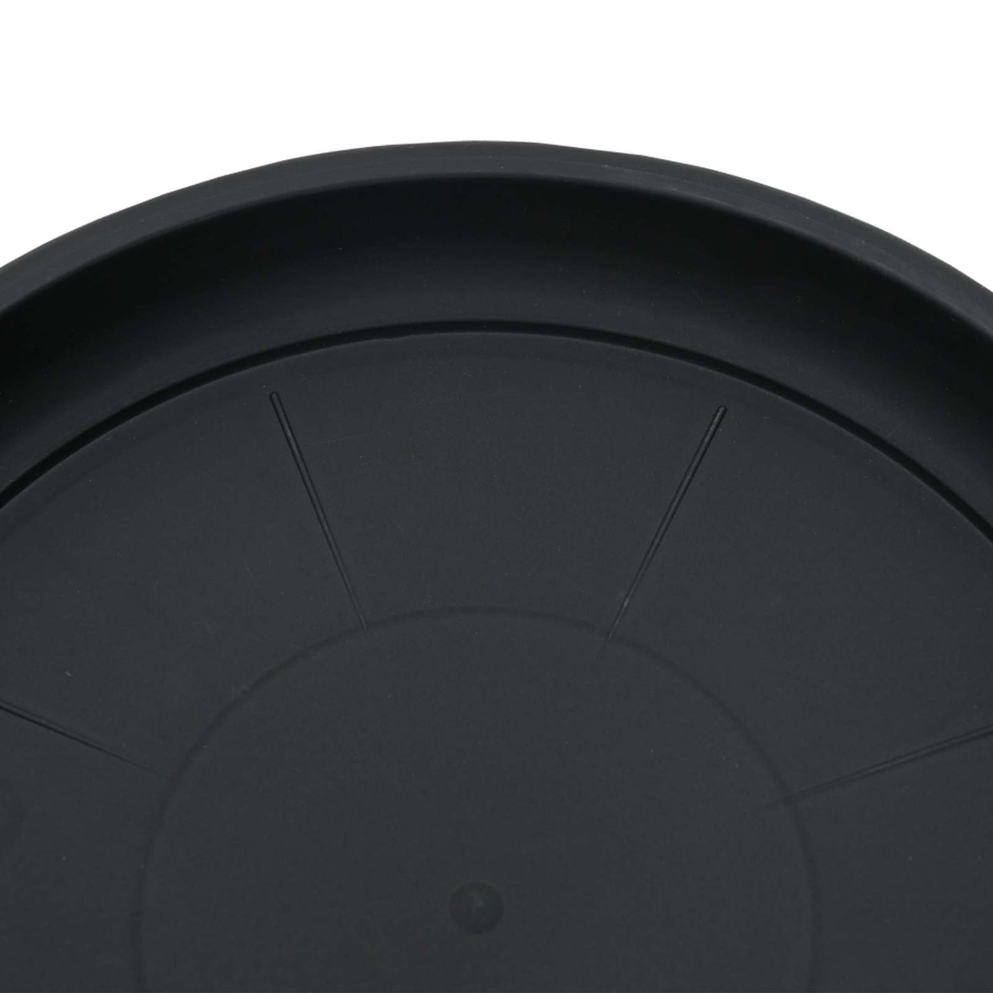 Växtkrukor 6 pcs Svart Ø 26 x 21,5 cm Plast