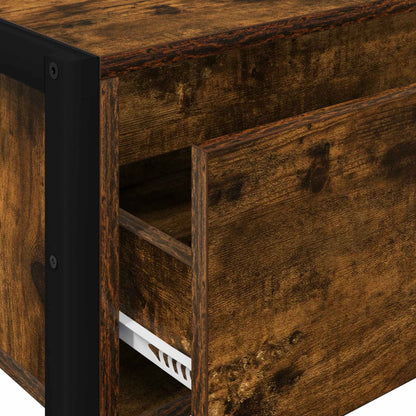 Sidobord med låda Rökek 100 x 36 x 75 cm Konstruerat trä