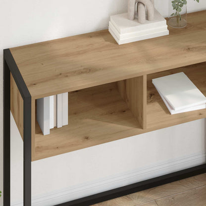 Sidobord med låda Artisan Ek 100 x 36 x 75 cm Konstruerat trä