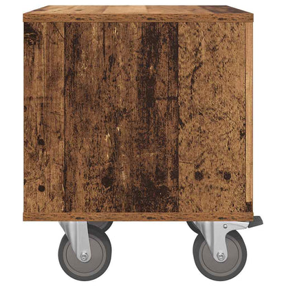 Sängbord 2 pcs Gammalt trä 40,5 x 40 x 48 cm Konstruerat trä