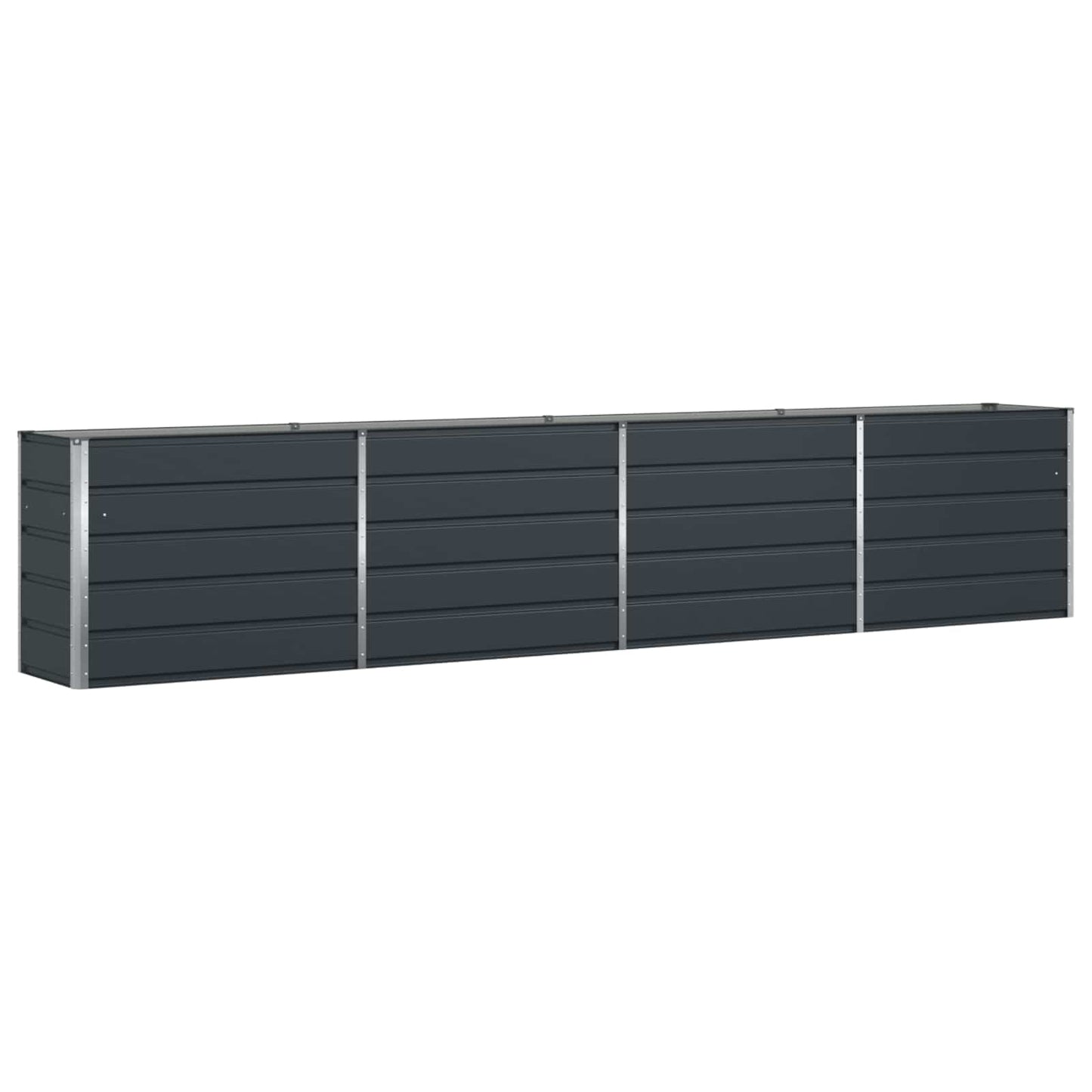 Planteringskärl Antracit 480 x 50 x 45 cm Galvaniserat Stål