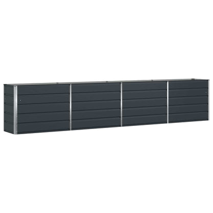 Planteringskärl Antracit 480 x 50 x 45 cm Galvaniserat Stål