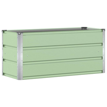 Planteringskärl Grön 100 x 40 x 45 cm Stål