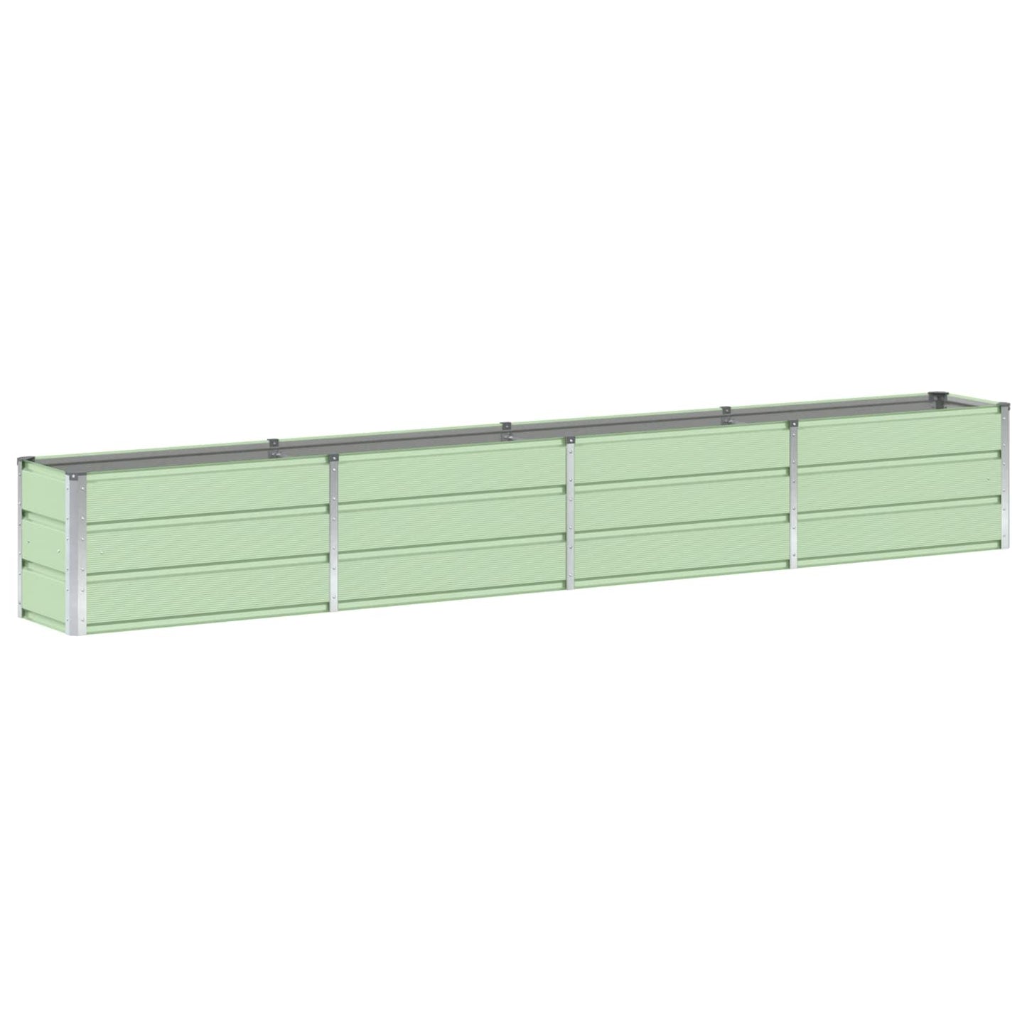 Planteringskärl Grön 320 x 40 x 45 cm Stål