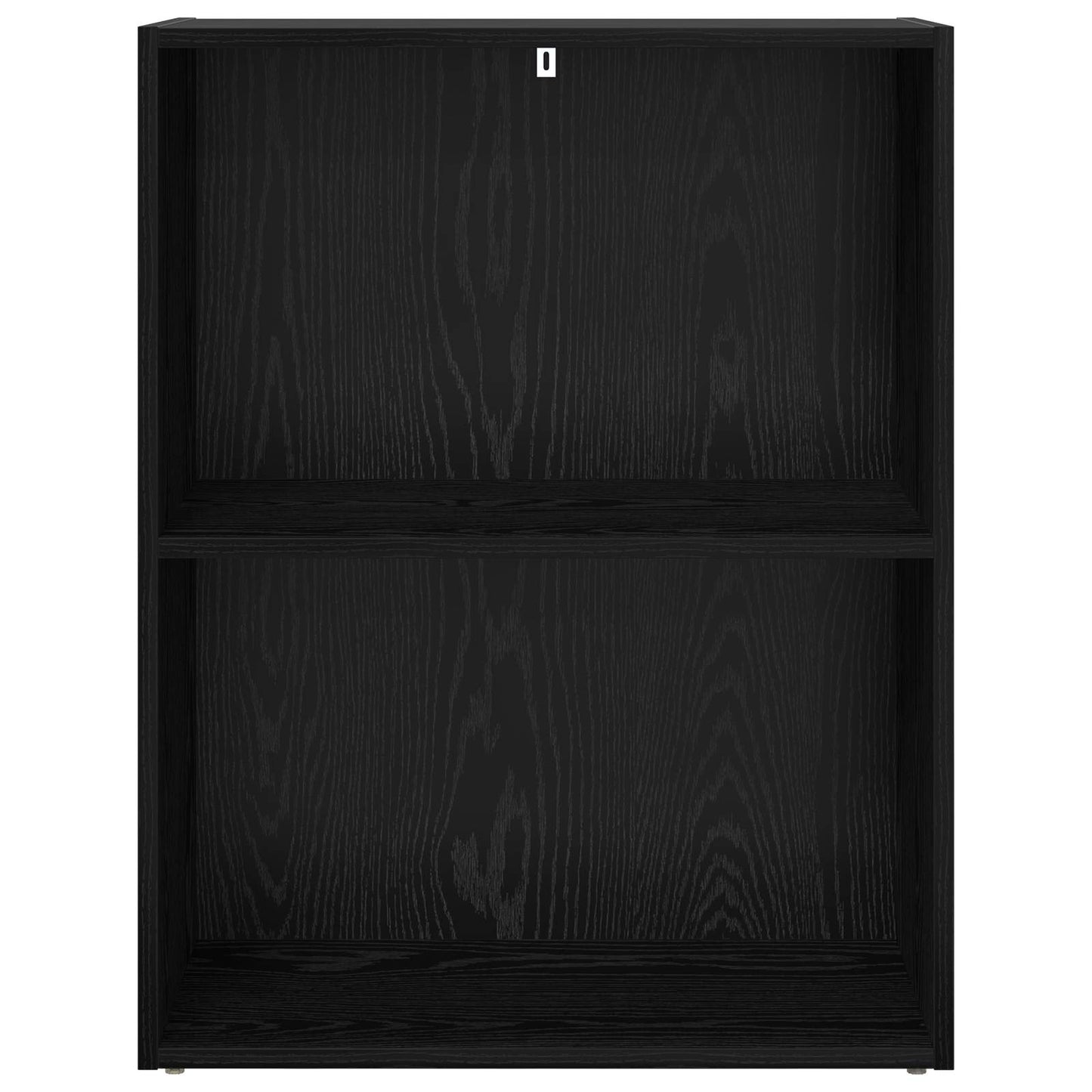 Hyllsystem Svart Ek 60 x 30 x 76.5 cm Konstruerat trä