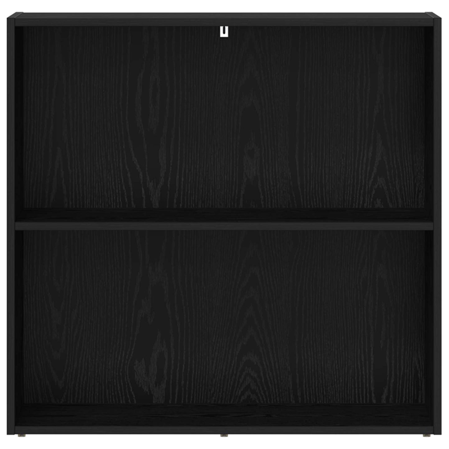 Hyllsystem Svart Ek 60 x 30 x 76.5 cm Konstruerat trä