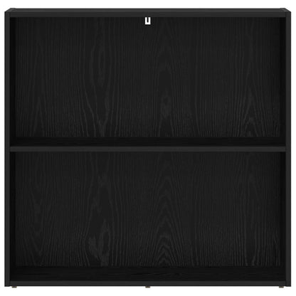 Hyllsystem Svart Ek 60 x 30 x 76.5 cm Konstruerat trä