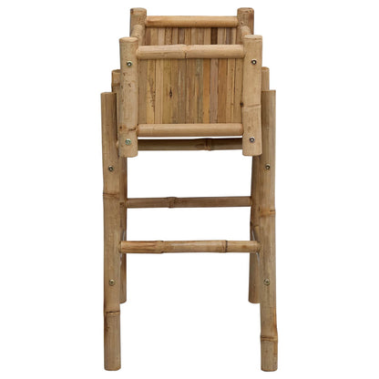 Trädgårdsplanta med hållare Naturfärg 50 x 38 x 74 cm Bambus