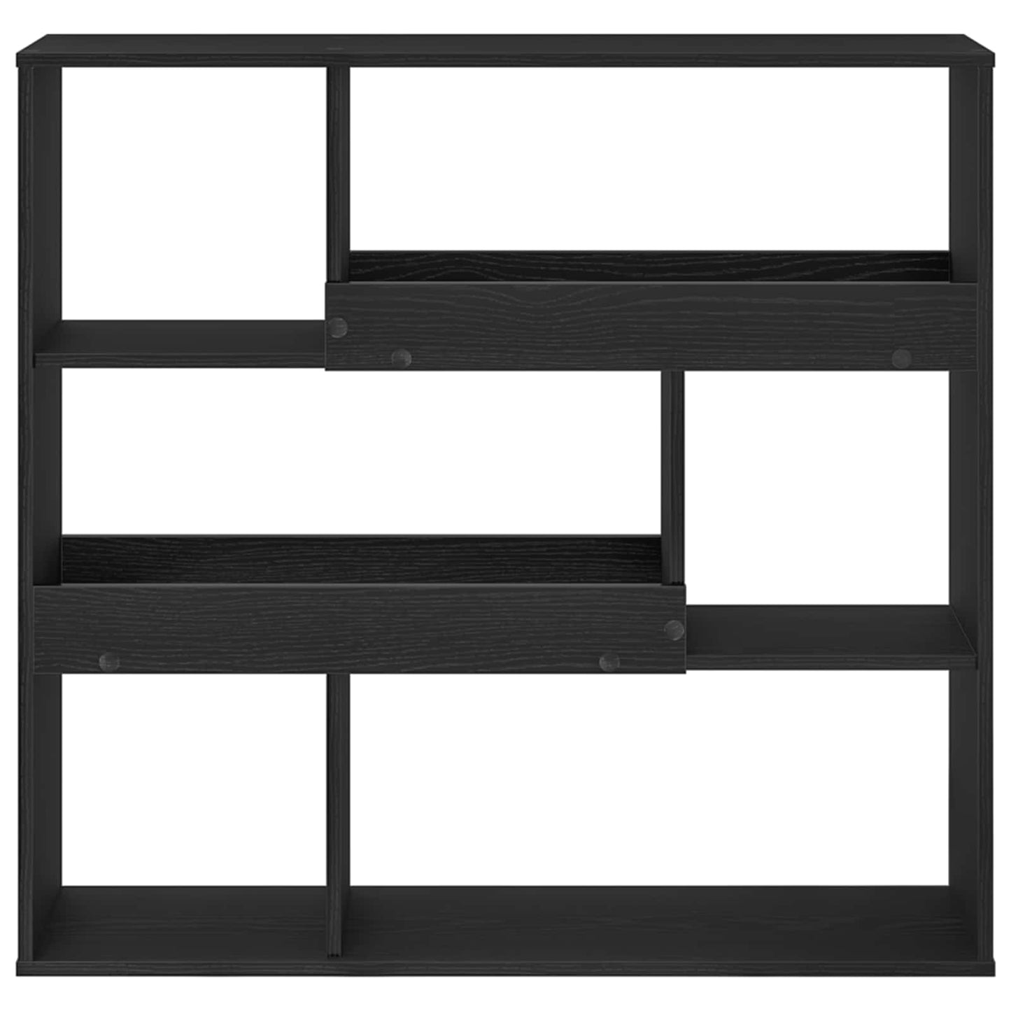 Bokhylla Svart Ek 100 x 33 x 94,5 cm Konstruerat trä