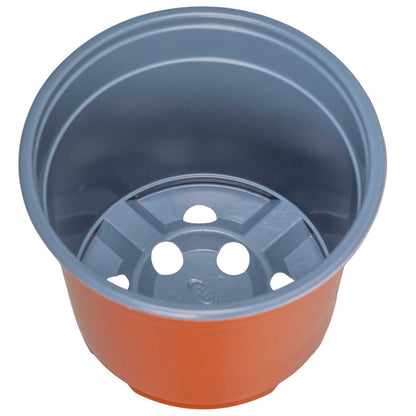 Rund Blomkruka 50 pcs Terracotta Ø 10 x 8 cm Plast