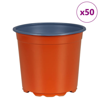 Blomkruka 50 pcs Terracotta Ø 15 x 13 cm Plast