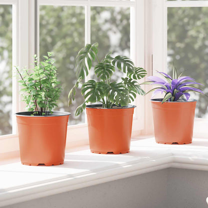 Blomkruka 100 pcs Terracotta Ø 15 x 13 cm Plast