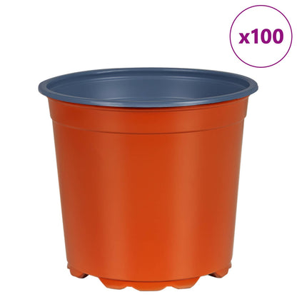 Blomkruka 100 pcs Terracotta Ø 15 x 13 cm Plast