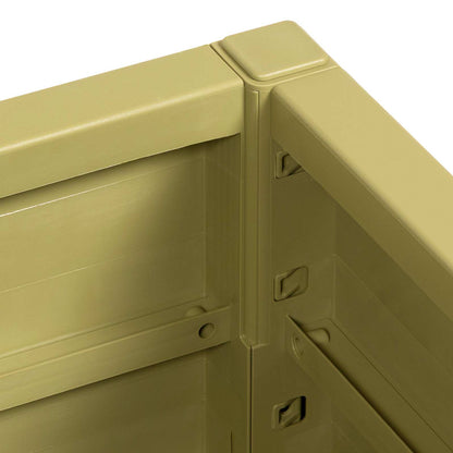 Trädgårdsblomlåda Grön 80 x 36 x 35 cm PP