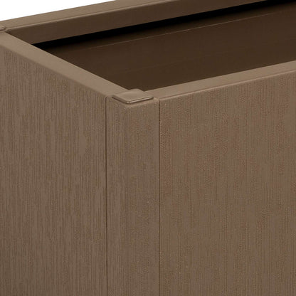 Trädgårdsblomlåda Brun 80 x 36 x 35 cm PP