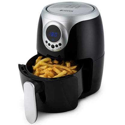 Champion Air Fryer Mini 2,0L 1000W Svart/Silver