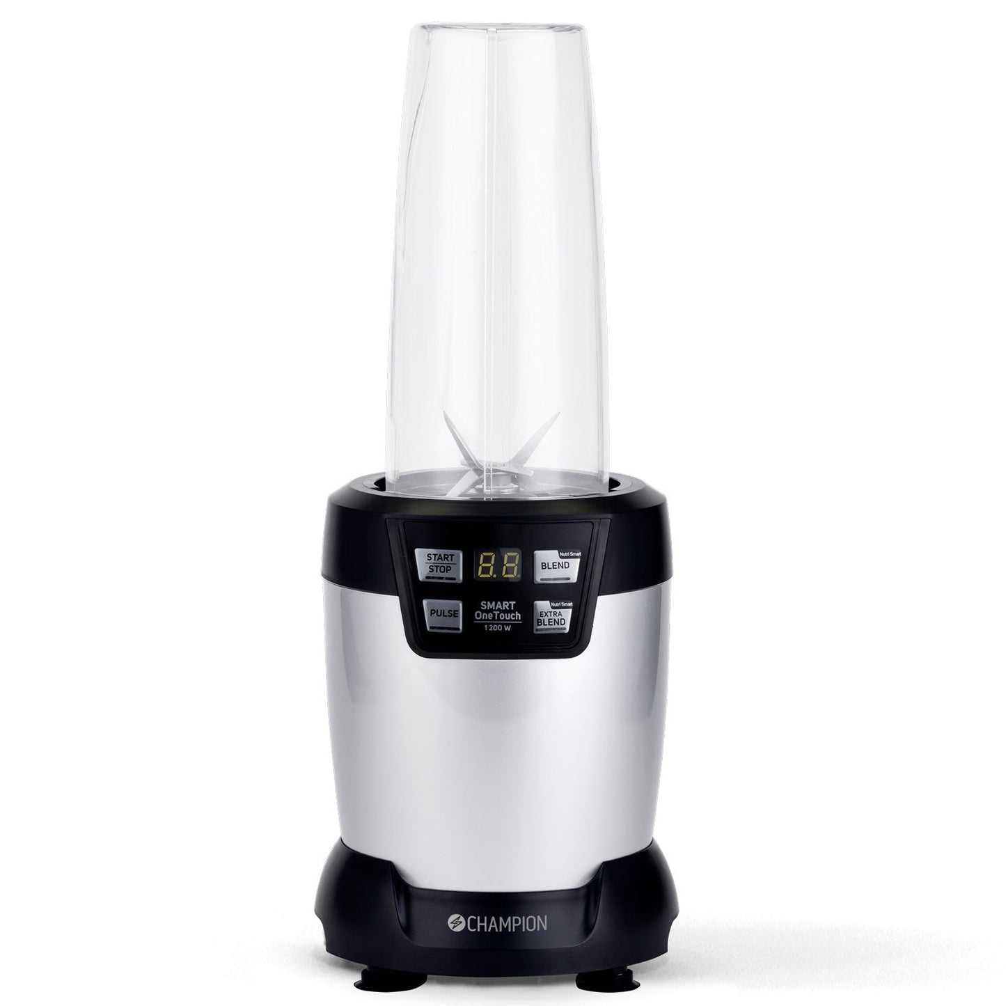 Champion Nutrition Blender Pro Digital 1200W Svart/Silver