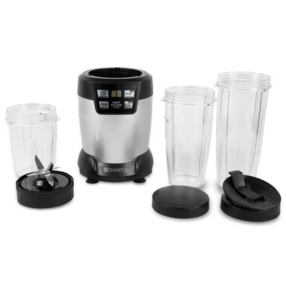 Champion Nutrition Blender Pro Digital 1200W Svart/Silver