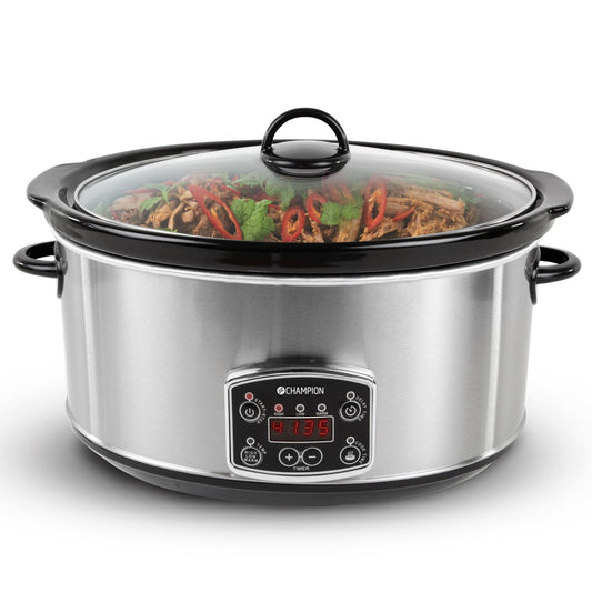 Champion Slowcooker 4,5L 280W Rostfri