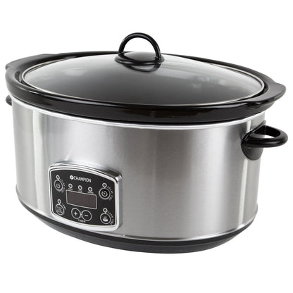 Champion Slowcooker 6,5L 320W Rostfri