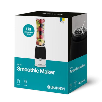 Champion Smoothie Maker 180W Svart/Vit