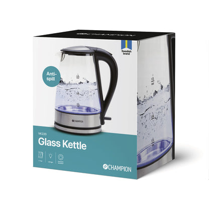 Champion Vattenkokare 1,7L Glas