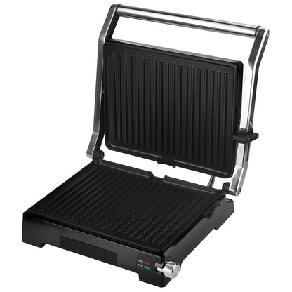 Champion Paninigrill Pro 2in1 med Bordsgrill 2000W Rostfri